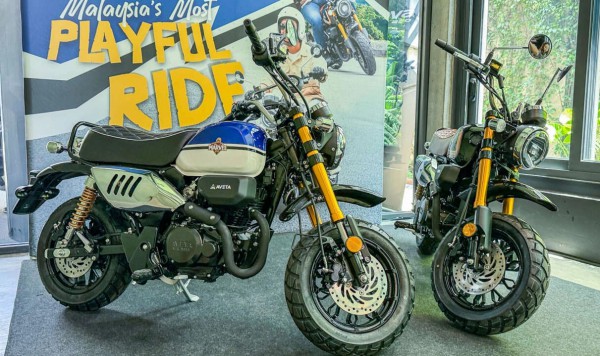 Xe côn tay Aveta Marvel 150 'Made in Malaysia', tham vọng cạnh tranh Honda Monkey