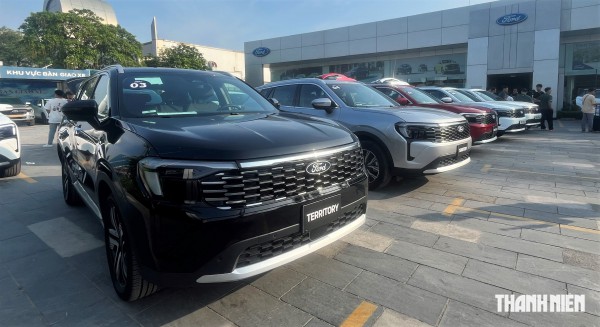 Xe crossover cỡ trung: Doanh số Ford Territory áp sát Mazda CX-5