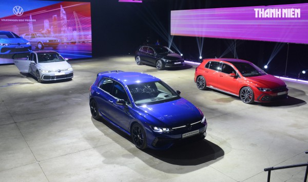 Xe hatchback 5 cửa Volkswagen Golf về Việt Nam 6 phiên bản, giá từ 798 triệu đồng