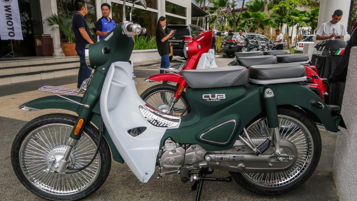 Xe máy ‘Made in Malaysia’ nhái thiết kế Honda Super Cub rục rịch vào Việt Nam