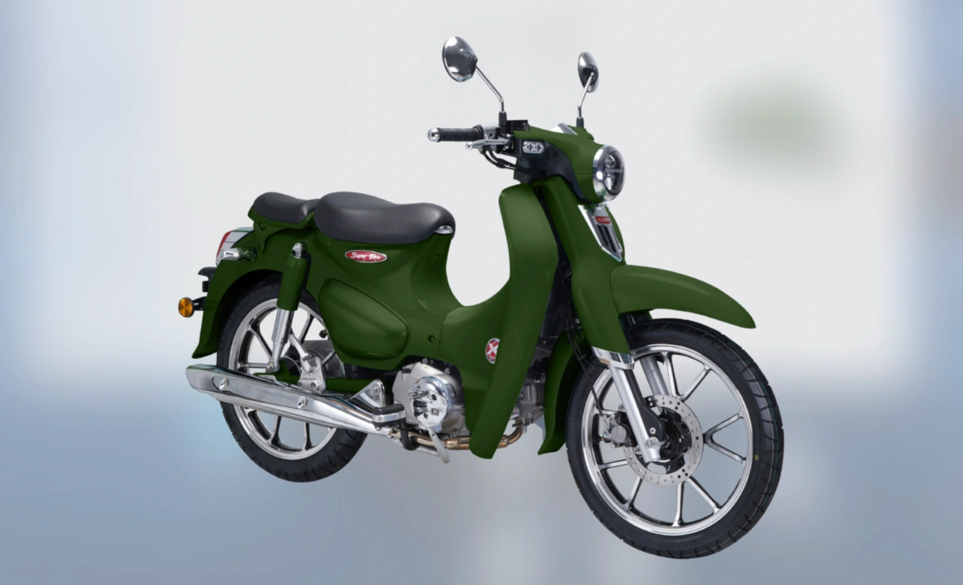 Xe máy Trung Quốc giá gần 50 triệu đồng, kiểu dáng y hệt Honda Super Cub C125