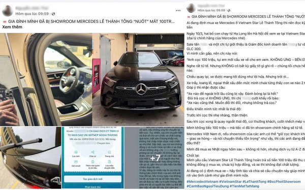 Xe sang Mercedes bị tố lỗi nội thất, người dùng bức xúc vì hãng 'phủi' trách nhiệm Xe sang Mercedes bị tố lỗi nội thất, người dùng bức xúc vì hãng 'phủi' trách nhiệm