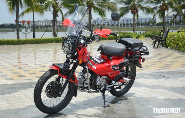 Xe số Honda CT125 chạy 'lướt' bán lại cả trăm triệu đồng, cao hơn giá xe mới