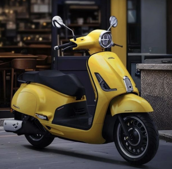 Xe tay ga Honda sản xuất tại Trung Quốc, kiểu dáng giống Vespa Xe tay ga Honda sản xuất tại Trung Quốc, kiểu dáng giống Vespa