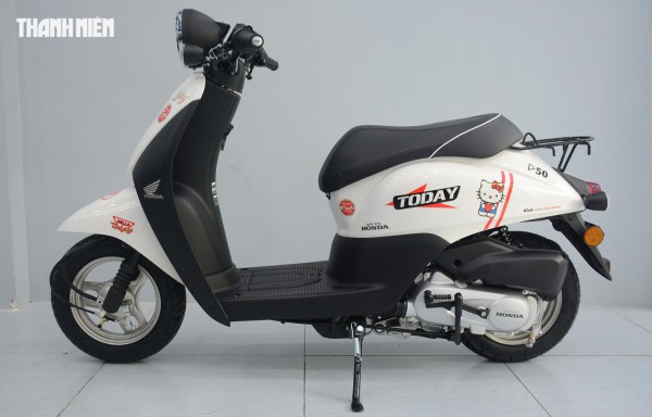 Xe tay ga tiết kiệm xăng Honda Today 50 về Việt Nam 20 chiếc Xe tay ga tiết kiệm xăng Honda Today 50 về Việt Nam 20 chiếc