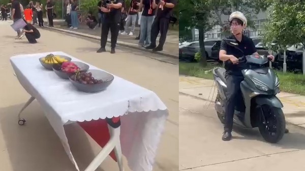 Độc lạ: Yadea dùng khăn trải bàn chứng minh sức mạnh xe máy điện Velax Độc lạ: Yadea dùng khăn trải bàn chứng minh sức mạnh xe máy điện Velax