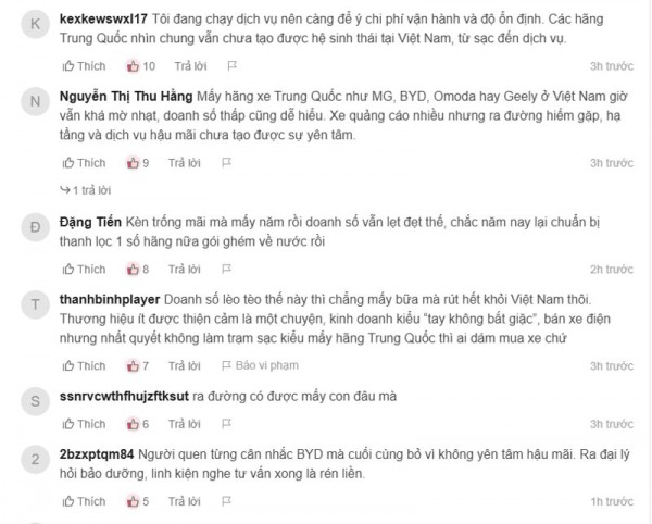 Ô tô Trung Quốc nhận nhiều lời chê hơn khen Ô tô Trung Quốc nhận nhiều lời chê hơn khen