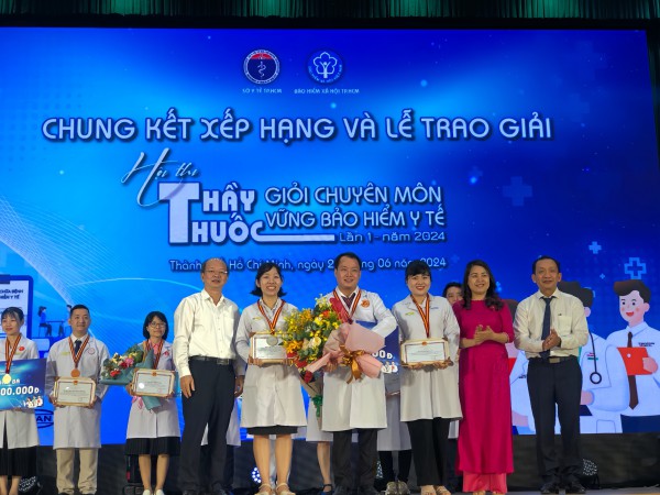 3 bác sĩ ở TP.HCM, An Giang, Đồng Tháp về nhất hội thi thầy thuốc giỏi