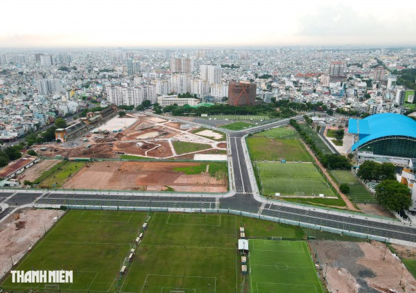 5 đường xuyên qua trường đua Phú Thọ sau 1 năm thi công
