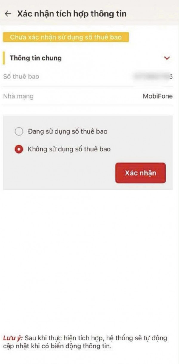 7 bước tự xác thực SIM chính chủ bằng ứng dụng VNeID