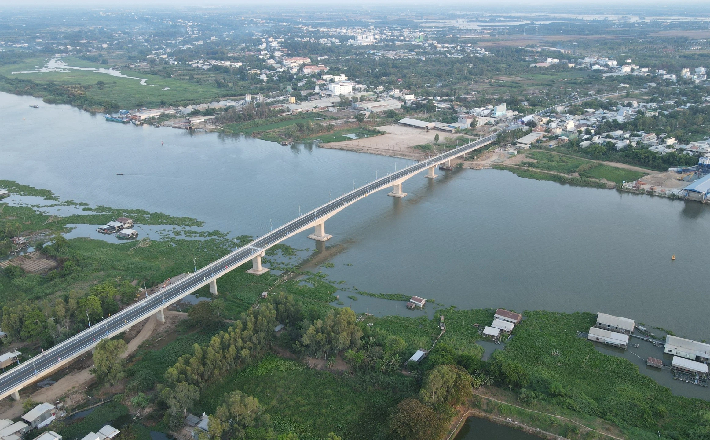 An Giang: Thông xe cầu Châu Đốc bắc ngang sông Hậu