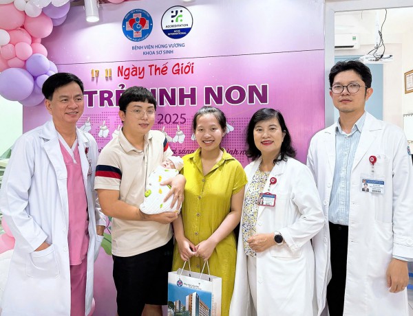 BV Hùng Vương: Kỳ tích 100 ngày giành giật sự sống cho bé gái sinh cực non BV Hùng Vương: Kỳ tích 100 ngày giành giật sự sống cho bé gái sinh cực non