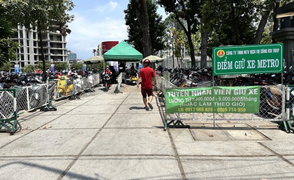Bãi giữ xe phục vụ metro số 1 quá tải, Sở Xây dựng TP.HCM tìm giải pháp Bãi giữ xe phục vụ metro số 1 quá tải, Sở Xây dựng TP.HCM tìm giải pháp