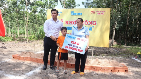 Báo Thanh Niên khởi công 2 căn nhà nhân ái tại tỉnh Đồng Nai Báo Thanh Niên khởi công 2 căn nhà nhân ái tại tỉnh Đồng Nai