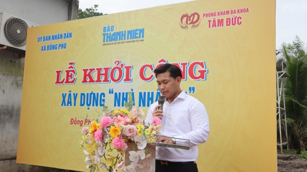 Báo Thanh Niên khởi công 2 căn nhà nhân ái tại tỉnh Đồng Nai Báo Thanh Niên khởi công 2 căn nhà nhân ái tại tỉnh Đồng Nai