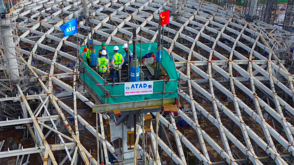 Bên trong 'trái tim' sân bay Long Thành Bên trong 'trái tim' sân bay Long Thành