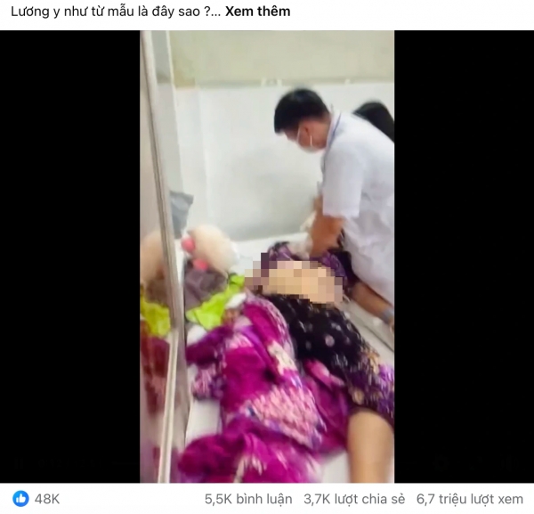 Bệnh viện Cà Mau báo cáo về ca tử vong bị người nhà livestream gây xôn xao