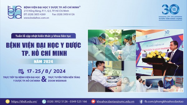 Bệnh viện Đại học Y Dược TP.HCM tổ chức tuần lễ cập nhật kiến thức y khoa