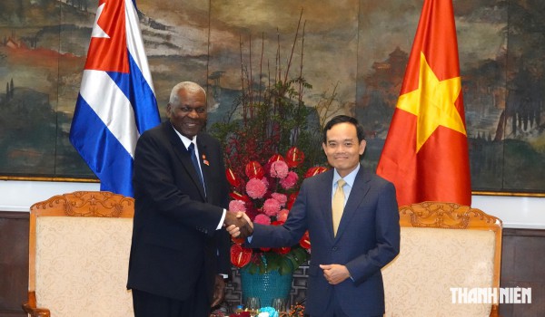 Bí thư Thành ủy TP.HCM Trần Lưu Quang hội kiến Chủ tịch Quốc hội Cuba Bí thư Thành ủy TP.HCM Trần Lưu Quang hội kiến Chủ tịch Quốc hội Cuba