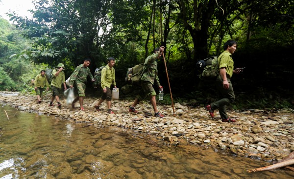 'Biệt đội bẫy ảnh' săn tìm dấu chân thú hoang 'Biệt đội bẫy ảnh' săn tìm dấu chân thú hoang