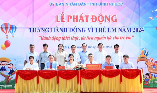 Bình Phước: Phát động Tháng hành động vì trẻ em với nhiều hoạt động ý nghĩa