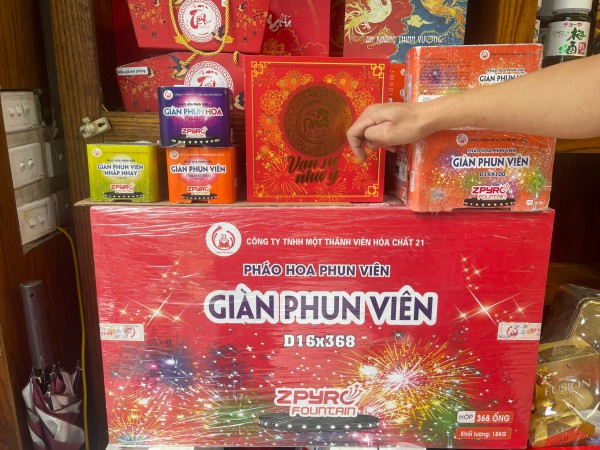 Bộ Công an nói về những nghiên cứu trước khi bán pháo hoa nổ ra thị trường