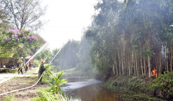 Cà Mau: Hơn 4.000 ha rừng nguy cơ cháy cấp nguy hiểm
