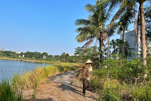 Cận cảnh công viên 'đắp chiếu' 8 năm ở Hà Nội