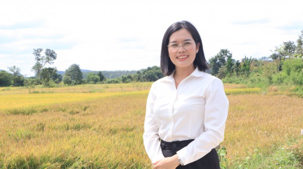 Cánh đồng lúa đẹp như tranh vẽ tại Đồng Nai Cánh đồng lúa đẹp như tranh vẽ tại Đồng Nai