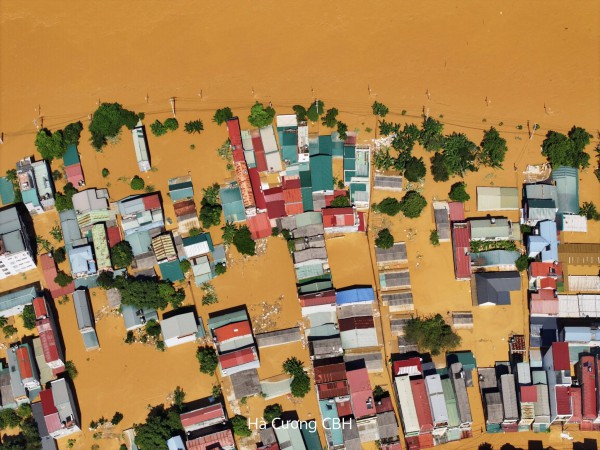 Cao Bằng vẫn chìm nghỉm trong trận lũ lịch sử Cao Bằng vẫn chìm nghỉm trong trận lũ lịch sử