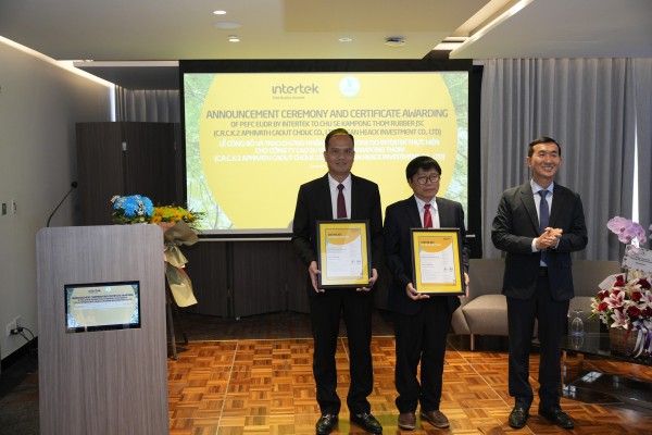 Cao su Chư Sê - Kampong Thom: Đơn vị đầu tiên trên thế giới đạt chứng nhận PEFC EUDR Cao su Chư Sê - Kampong Thom: Đơn vị đầu tiên trên thế giới đạt chứng nhận PEFC EUDR