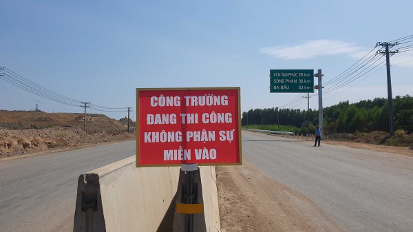 Cao tốc Phan Thiết - Dầu Giây: Tháo gỡ vướng mắc về thiếu hụt nguồn đất đắp