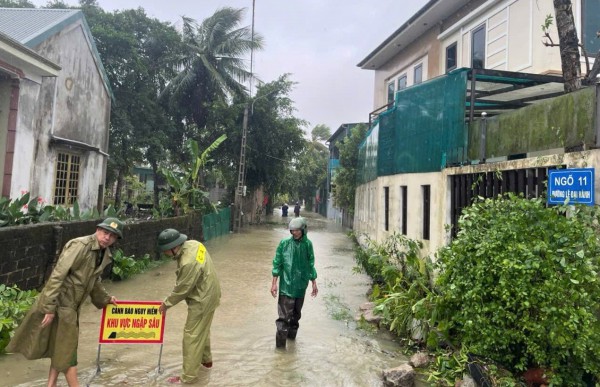 Cập nhật thiệt hại bước đầu do bão số 5 ở Hà Tĩnh