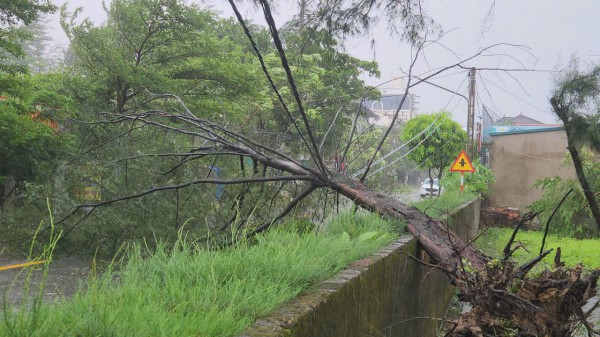 Cập nhật thiệt hại bước đầu do bão số 5 ở Hà Tĩnh