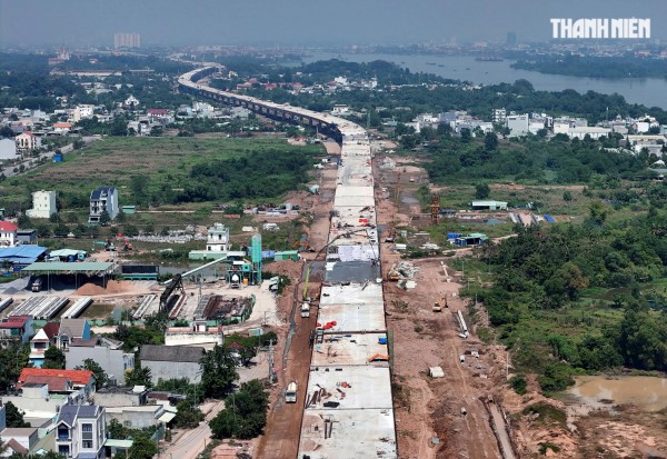 Cầu cạn Vành đai 3 đi qua Vinhomes Grand Park khi nào xong? Cầu cạn Vành đai 3 đi qua Vinhomes Grand Park khi nào xong?