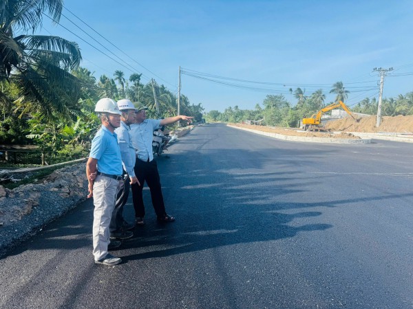 Cầu Đại Ngãi 2 được thông xe tạm và chính thức hoàn thành ngày 30.4