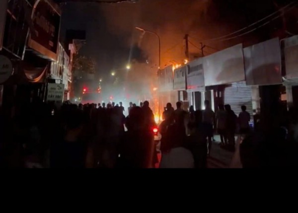 Cháy cửa hàng bán quần áo, 1 người tử vong