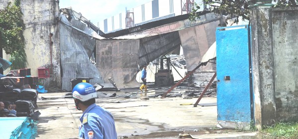 Cháy lớn tại công ty nhựa, phế liệu ở Củ Chi Cháy lớn tại công ty nhựa, phế liệu ở Củ Chi