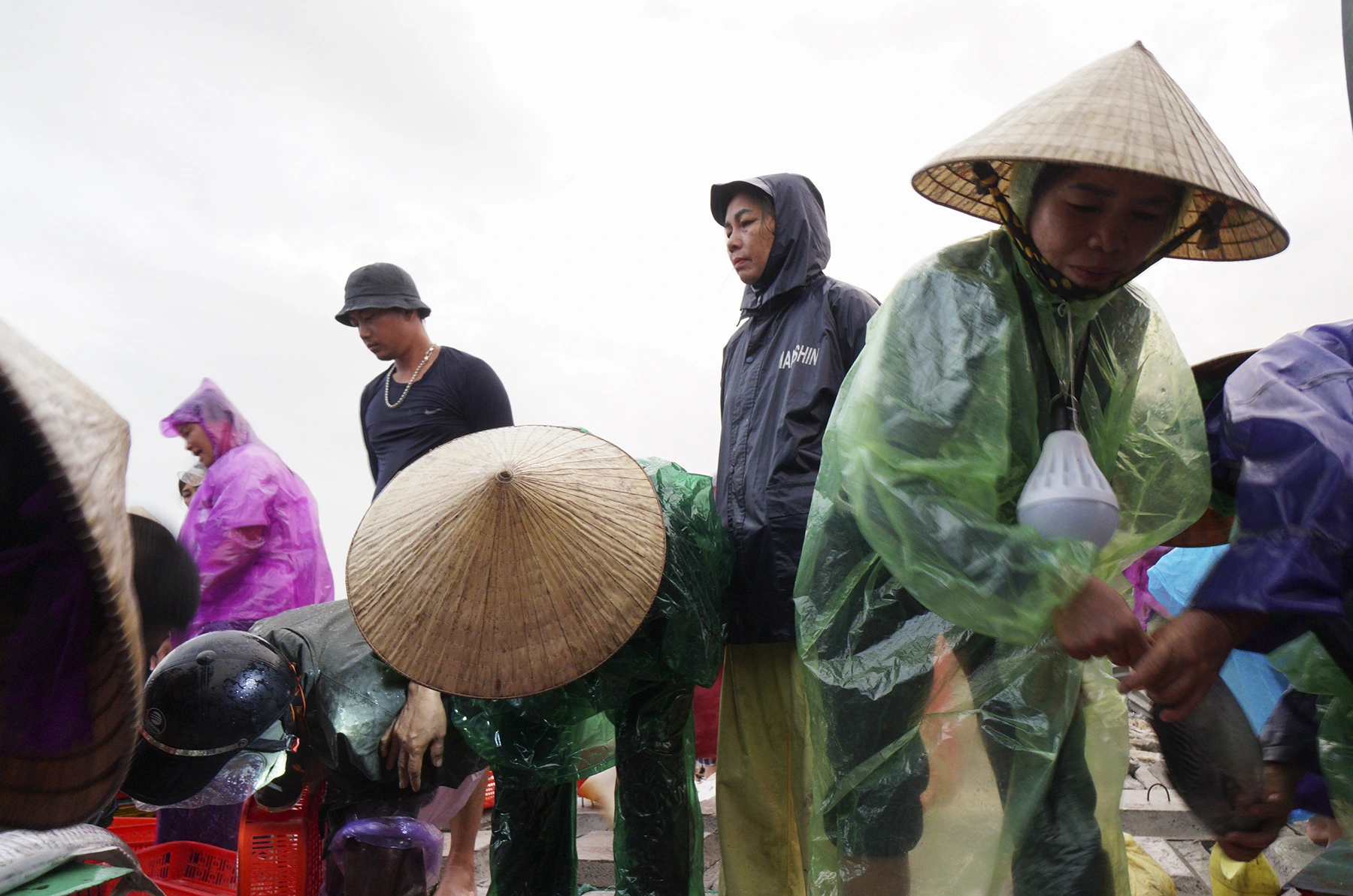 Chợ cá biển Thiên Cầm