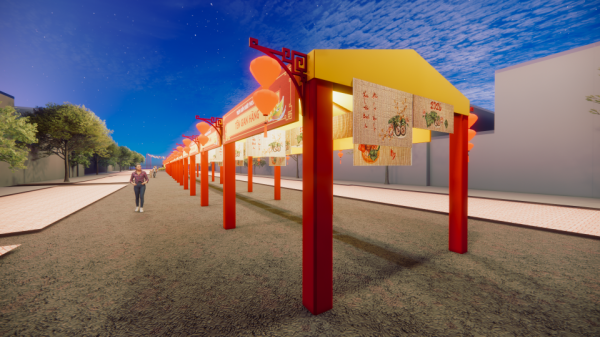 Chợ hoa xuân 'Trên bến dưới thuyền' ở phường Phú Định, TP.HCM bắt đầu từ 2.2