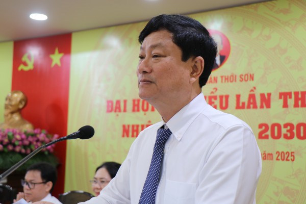 Chủ tịch HĐND TP.HCM: Xã Xuân Thới Sơn phải đẩy nhanh các dự án hạ tầng trọng điểm