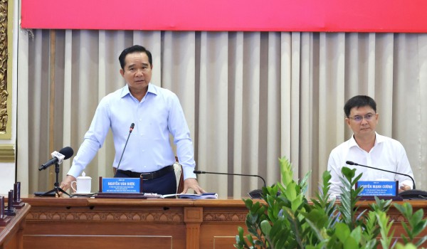 Chủ tịch Nguyễn Văn Được: Nghị quyết 09 là cơ hội để TP.HCM bứt phá hơn nữa Chủ tịch Nguyễn Văn Được: Nghị quyết 09 là cơ hội để TP.HCM bứt phá hơn nữa
