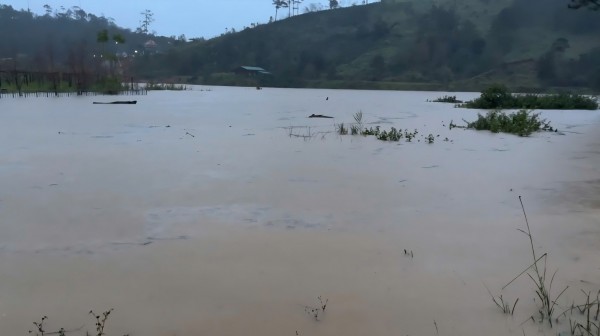 Chủ trang trại cá tầm bị nước lũ cuốn mất tích Chủ trang trại cá tầm bị nước lũ cuốn mất tích