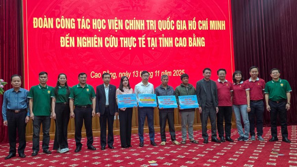 Chung tay hỗ trợ nhân dân Cao Bằng Chung tay hỗ trợ nhân dân Cao Bằng