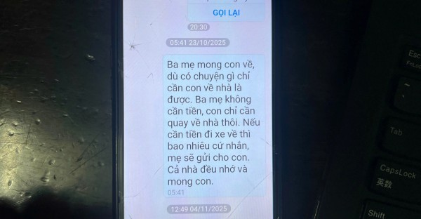Cô gái ở TP.HCM mất tích sau câu nói với mẹ: 'Con đang phỏng vấn việc làm' Cô gái ở TP.HCM mất tích sau câu nói với mẹ: 'Con đang phỏng vấn việc làm'