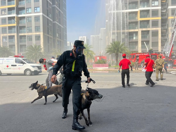 Công an TP.HCM tổ chức diễn tập cháy nổ quy mô lớn nhất năm