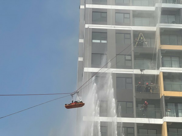 Công an TP.HCM tổ chức diễn tập cháy nổ quy mô lớn nhất năm