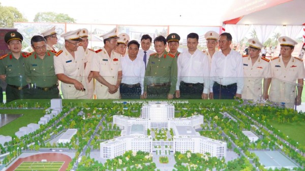 Công an Thanh Hóa khởi công doanh trại đóng quân rộng hơn 32 ha