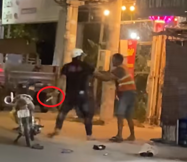 Công an xử lý nhóm người dùng hung khí ẩu đả trên đường Tăng Nhơn Phú, TP.HCM