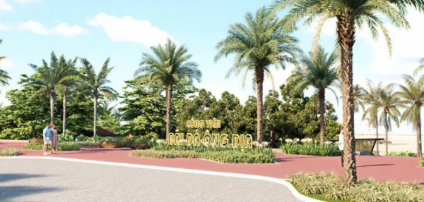 Công viên biển Đá Ông Địa góp phần nâng tầm du lịch Mũi Né